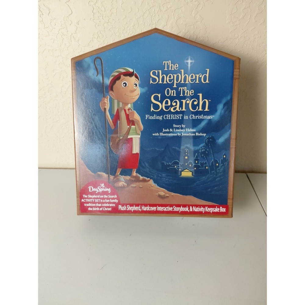 Activity Set-Advent: The Shepherd On The Search Day Spring Plush And Storybook